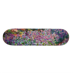 Claude Monet Irises in de tuin van Monet Persoonlijk Skateboard