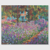 Claude Monet - Irises in Monet's Garden Fine Art Cadeaupapier (Vlak)
