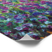 Claude Monet - Irises in Monet's Garden Fine Art Poster (Hoek)