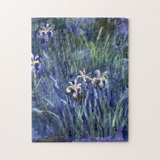Claude Monet Irises Legpuzzel (Verticaal)