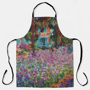 Claude Monet - Irissen in Monet's tuin Kunstschild Schort