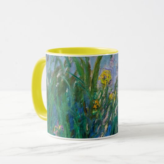 Claude Monet - Irissen (Iris) Mok (Voorkant links)