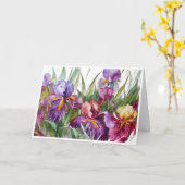 Claude Monet Irissen Kaart (Gele Bloem)