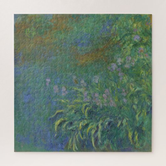 Claude Monet - Irissen Puzzel Legpuzzel (Verticaal)
