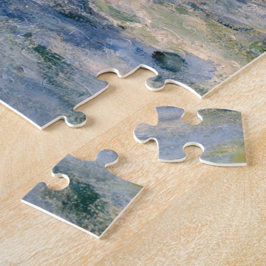 Claude Monet is de klif van Aval Etretat Legpuzzel (Zijkant)