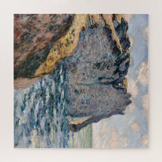 Claude Monet is de klif van Aval Etretat Legpuzzel (Horizontaal)