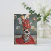 Claude Monet Japans Kimono Briefkaart (Staand voorkant)