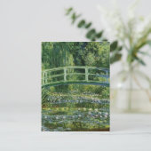 Claude Monet - Japanse brug Briefkaart (Staand voorkant)
