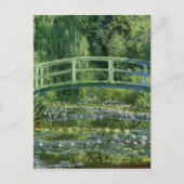 Claude Monet - Japanse brug Briefkaart (Voorkant)