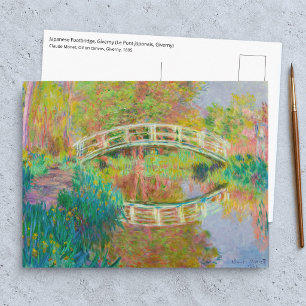 Claude Monet - Japanse brug, Giverny Briefkaart