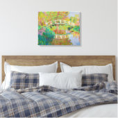 Claude Monet - Japanse brug, Giverny Canvas Afdruk (Insitu (Slaapkamer))