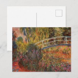 Claude Monet Japanse Brug Giverny Kunst Briefkaart