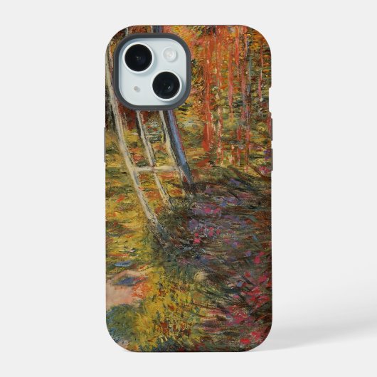Claude Monet Japanse Brug Giverny Kunst iPhone 15 Case (Achterkant)
