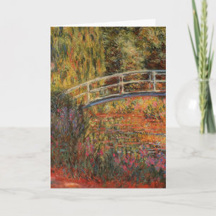 Claude Monet Japanse Brug Giverny Kunst Kaart