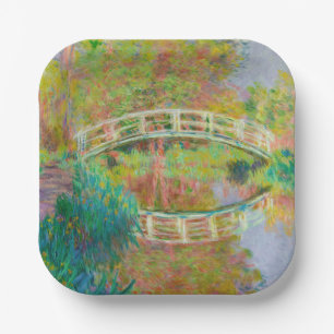 Claude Monet - Japanse Brug, Giverny Papieren Bordje