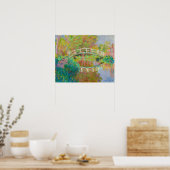 Claude Monet - Japanse brug, Giverny Poster (Keuken)