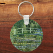 Claude Monet - Japanse brug Sleutelhanger (Voorkant)
