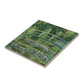 Claude Monet - Japanse brug Tegeltje (Zijkant)