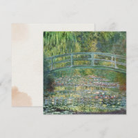 Claude Monet Japanse Brug Waterlelie Kunst