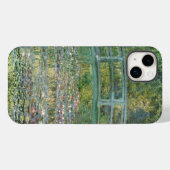 Claude Monet Japanse Brug Waterlelie Kunst Case-Mate iPhone Case (Achterkant (horizontaal))