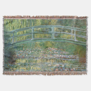 Claude Monet Japanse Brug Waterlelie Kunst Deken