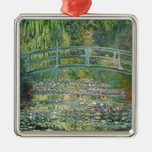Claude Monet Japanse Brug Waterlelie Kunst Metalen Ornament