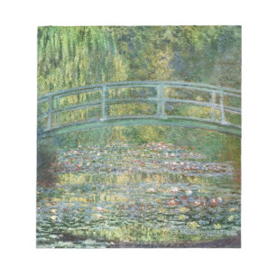 Claude Monet Japanse Brug Waterlelie Kunst Notitieblok