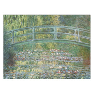 Claude Monet Japanse Brug Waterlelie Kunst Tafelkleed