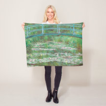Claude Monet Japanse voetbalbrug. Impressionisme