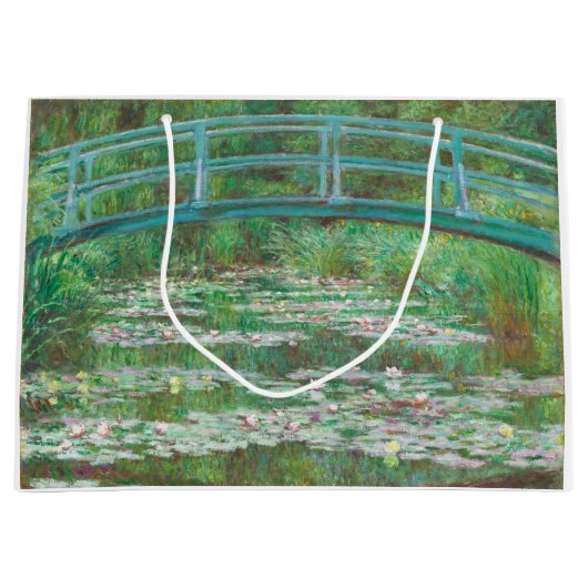 Claude Monet Japanse voetbalbrug. Impressionisme Groot Cadeauzakje (Voorkant)