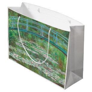 Claude Monet Japanse voetbalbrug. Impressionisme Groot Cadeauzakje
