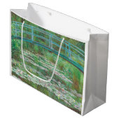 Claude Monet Japanse voetbalbrug. Impressionisme Groot Cadeauzakje (Voorkant Gekanteld)