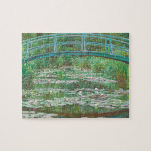 Claude Monet Japanse voetbalbrug. Impressionisme Legpuzzel