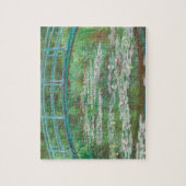 Claude Monet Japanse voetbalbrug. Impressionisme Legpuzzel (Verticaal)