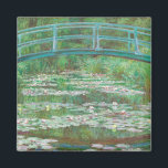 Claude Monet Japanse voetbalbrug. Impressionisme Magneet<br><div class="desc">Claude Monet "Japanse Footbridge" magneet.</div>