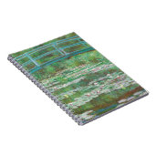 Claude Monet Japanse voetbalbrug. Impressionisme Notitieboek (Rechterzijde)