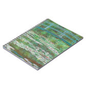 Claude Monet Japanse voetbalbrug. Impressionisme Notitieboek (Linkerzijde)