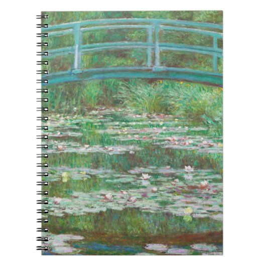 Claude Monet Japanse voetbalbrug. Impressionisme Notitieboek (Voorkant)