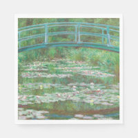 Claude Monet Japanse voetbalbrug. Impressionisme