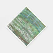 Claude Monet Japanse voetbalbrug. Impressionisme Servet (Hoek)