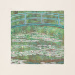 Claude Monet Japanse voetbalbrug. Impressionisme Sjaal<br><div class="desc">Claude Monet "Japanse voetbalsjaal".</div>