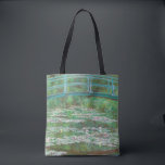 Claude Monet Japanse voetbalbrug. Impressionisme Tote Bag<br><div class="desc">Claude Monet "Japanse voetbalbond" canvas tas.</div>