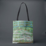 Claude Monet Japanse voetbalbrug. Impressionisme Tote Bag<br><div class="desc">Claude Monet "Japanse voetbalbond" canvas tas.</div>