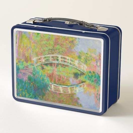 Claude Monet - Japanse voetbrug, Giverny (Achterkant)