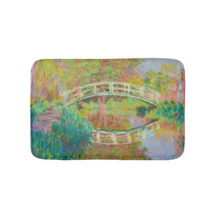 Claude Monet - Japanse voetbrug, Giverny Badmat