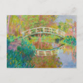 Claude Monet - Japanse voetbrug, Giverny Briefkaart (Voorkant)