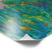 Claude Monet - Japanse voetbrug, Giverny Foto Afdruk (Hoek)