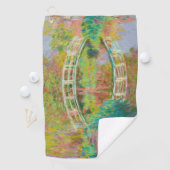 Claude Monet - Japanse voetbrug, Giverny Golfhanddoek (Insitu)