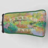 Claude Monet - Japanse voetbrug, Giverny Golfheadcover (Voorkant)