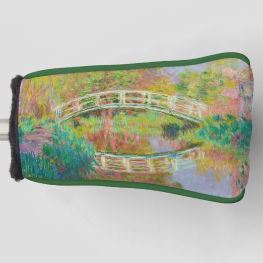 Claude Monet - Japanse voetbrug, Giverny Golfheadcover (Voorkant)